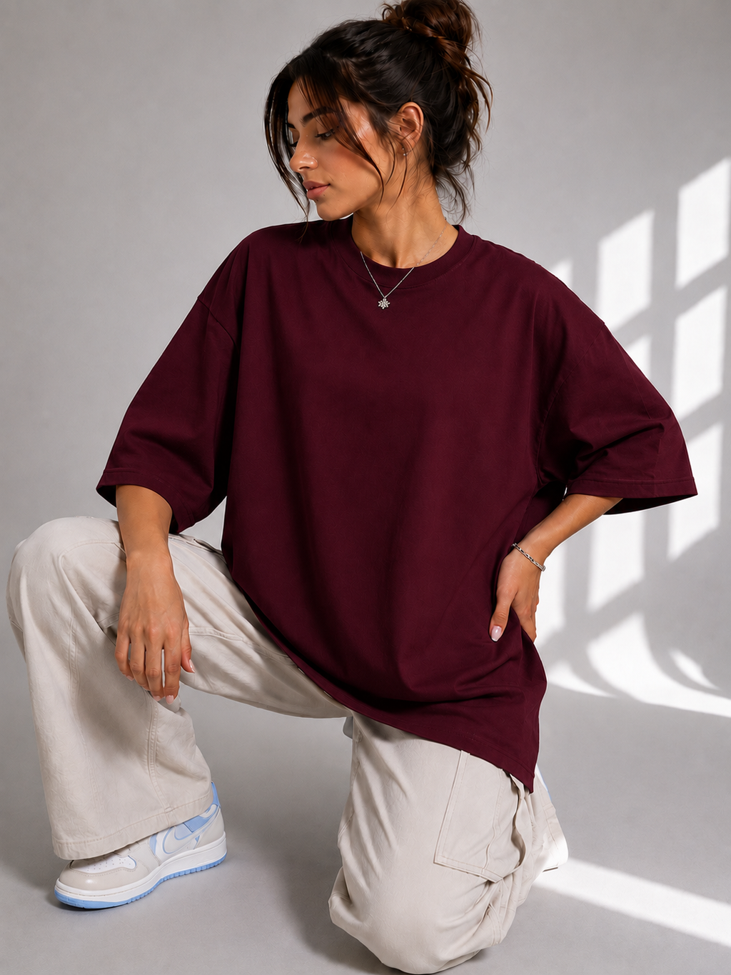 Basic Oversize T-shirt printed (Girls)