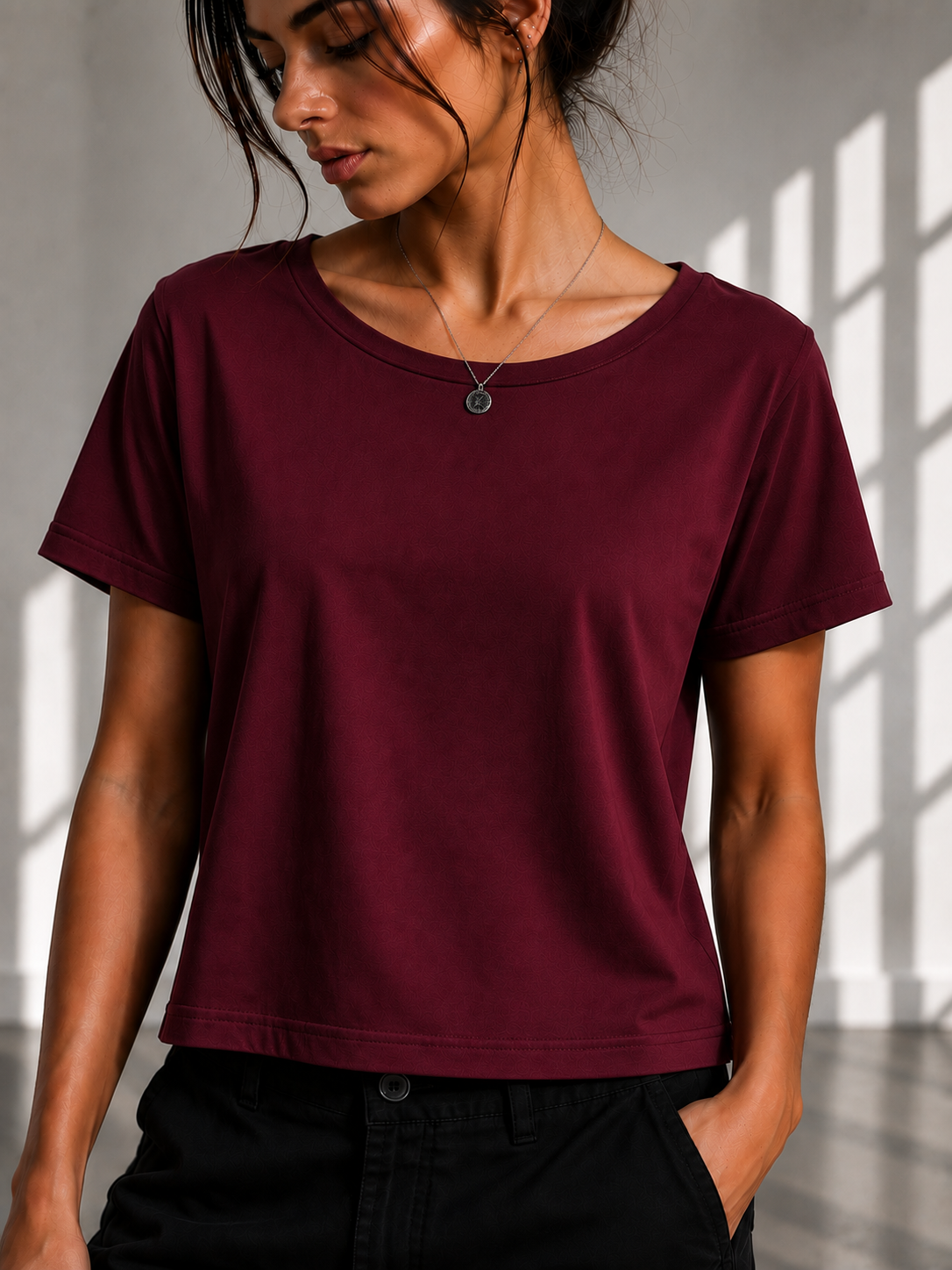 Basic Cropped women T-shirt