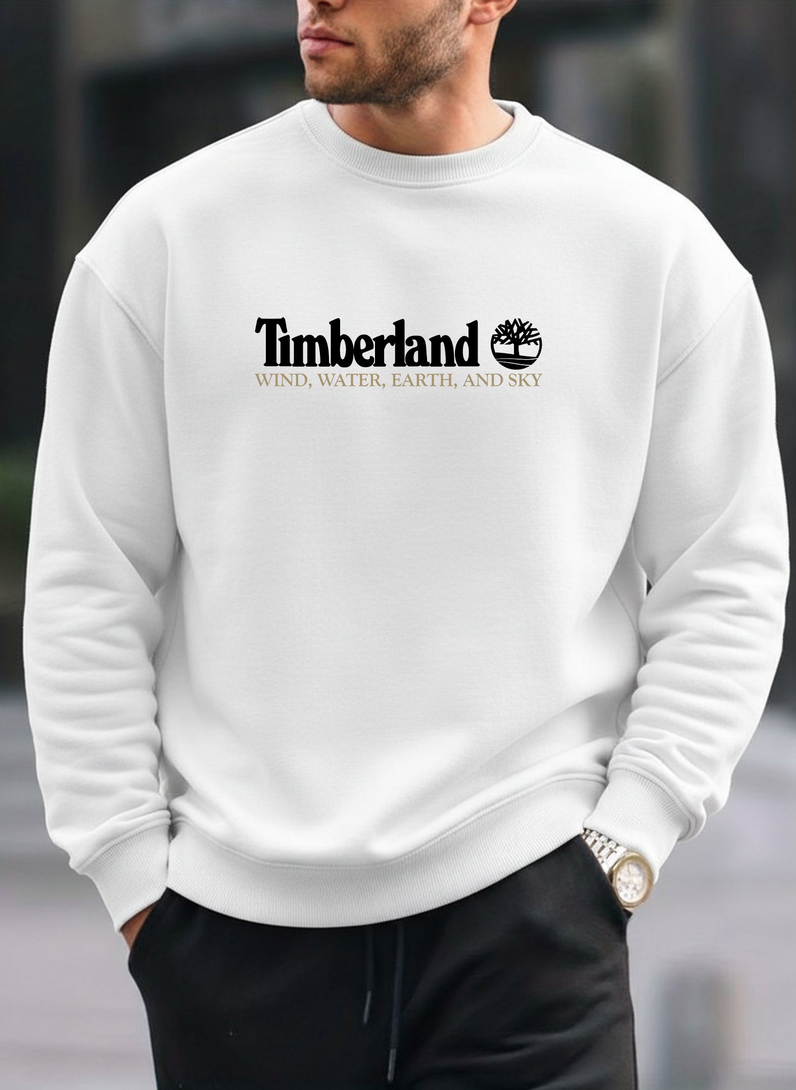 Timberland oversized round sweatshirt