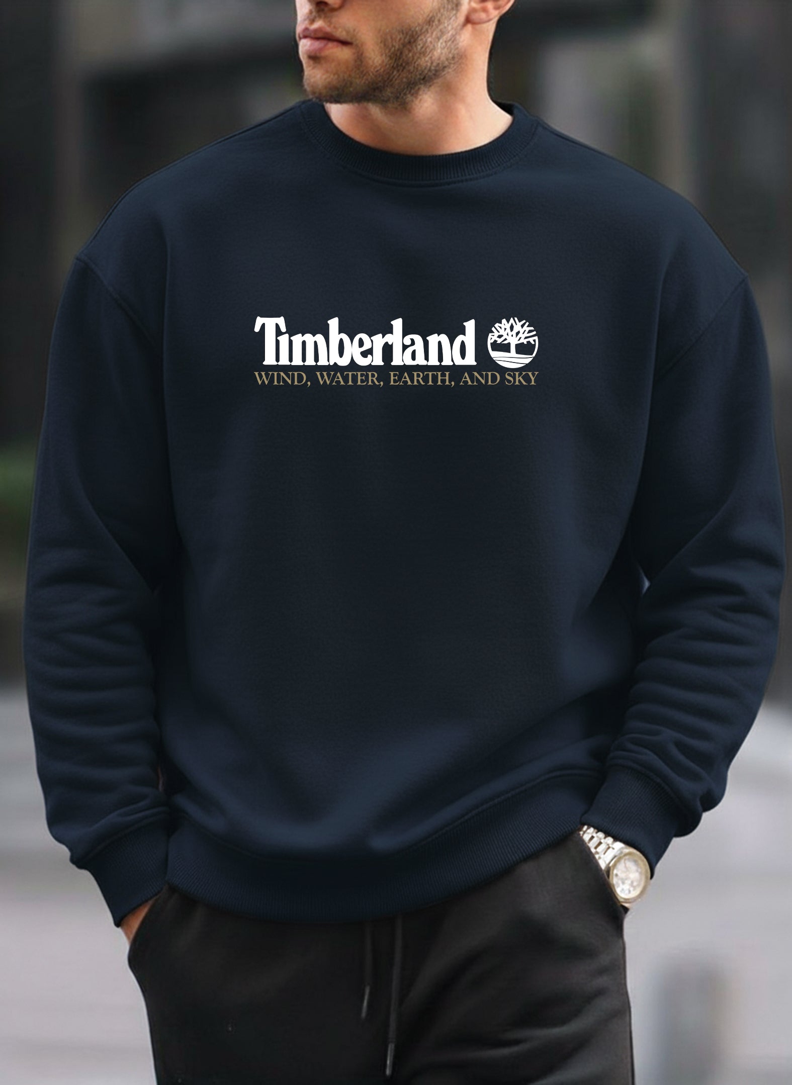 Timberland oversized round sweatshirt