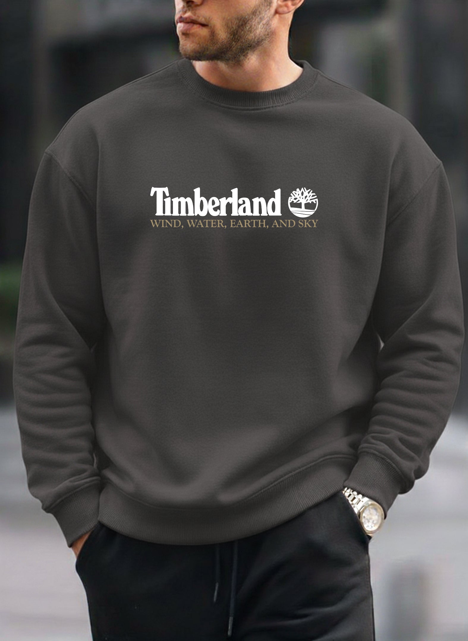 Timberland oversized round sweatshirt