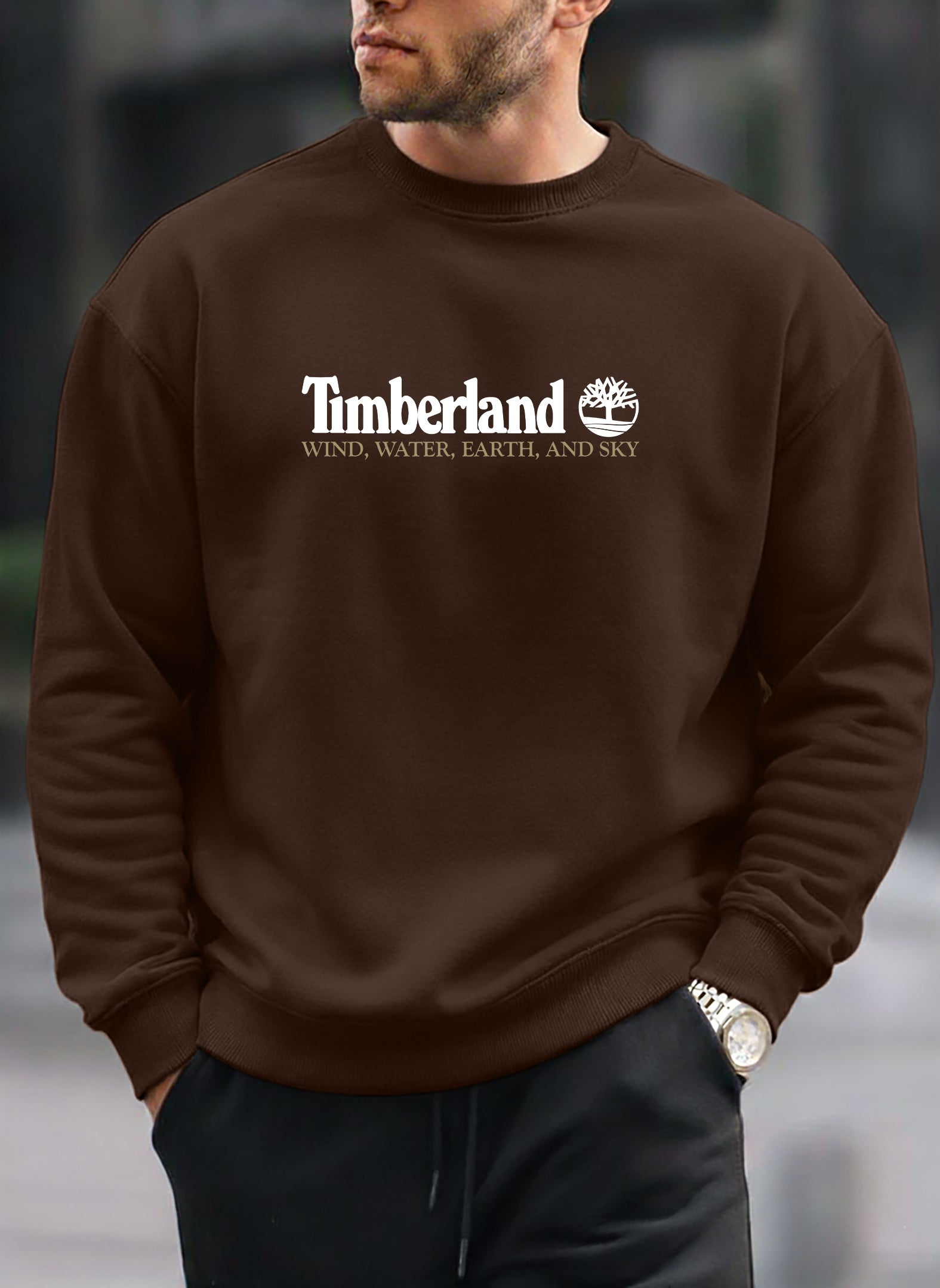 Timberland oversized round sweatshirt