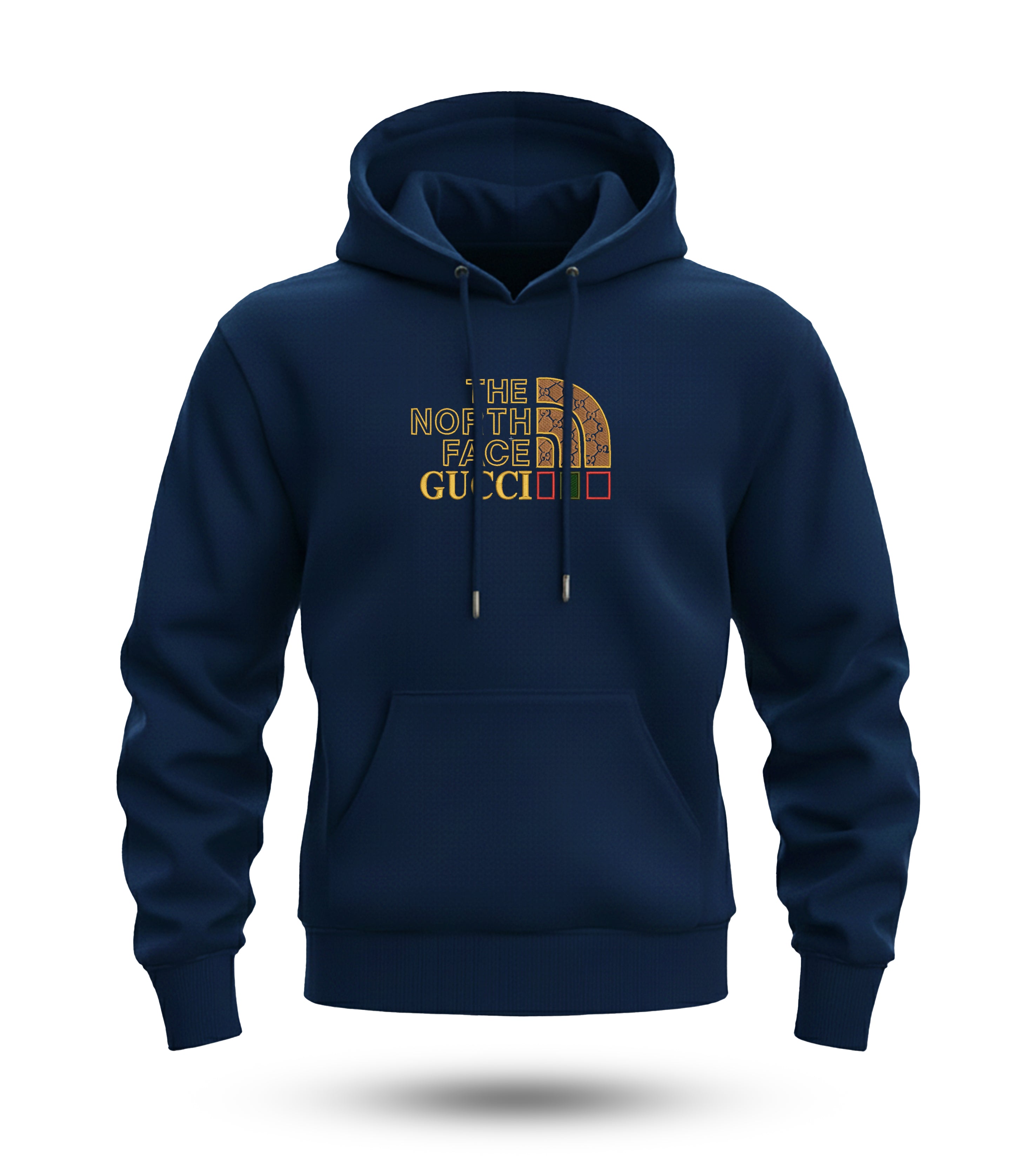 The North Face & Gucci Regular Embroidered Hoodie