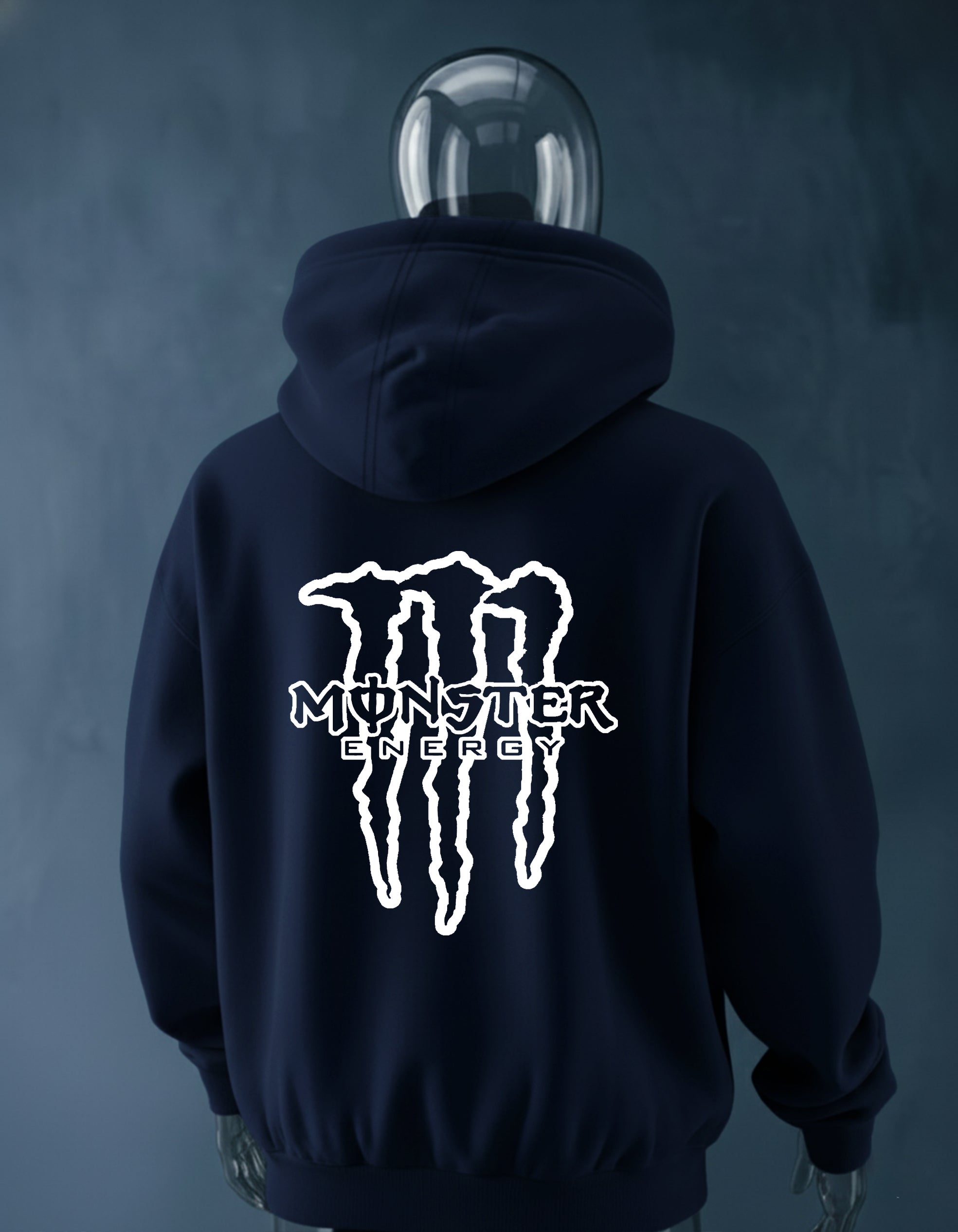 Monster Printed oversized Hoodie