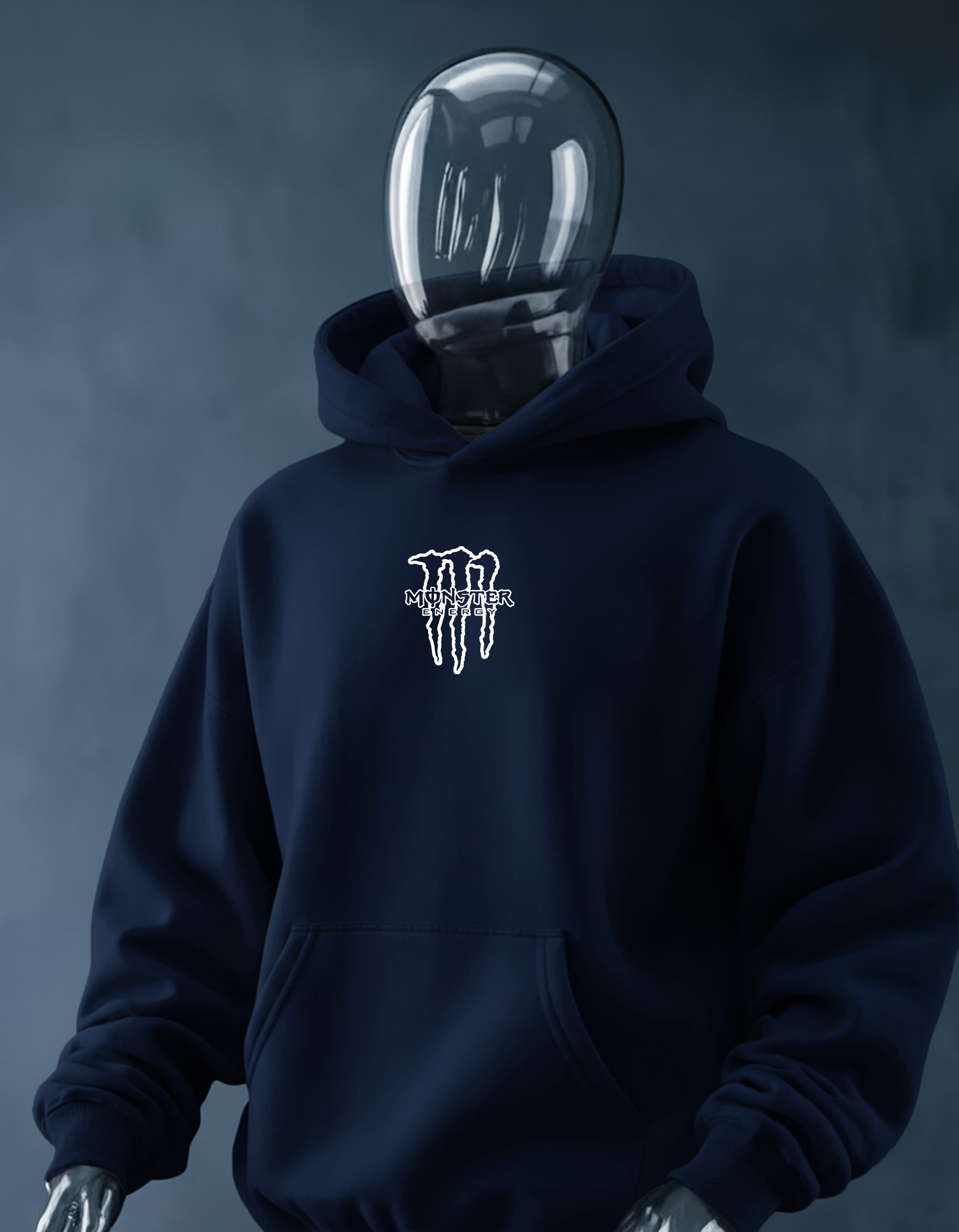 Monster Printed oversized Hoodie