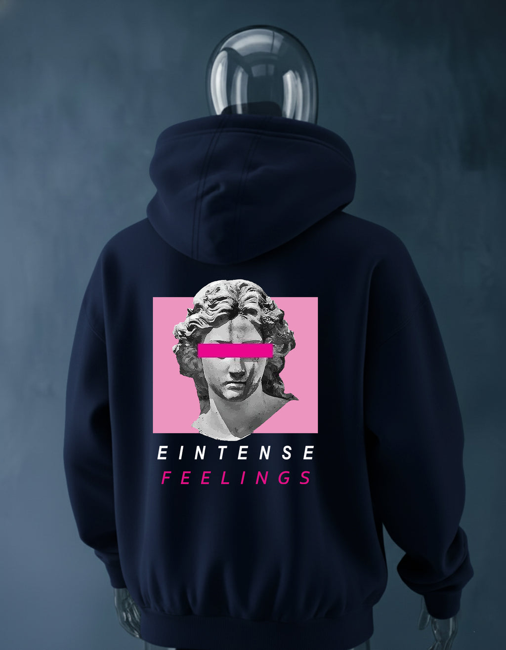 Eintense Printed oversized Hoodie