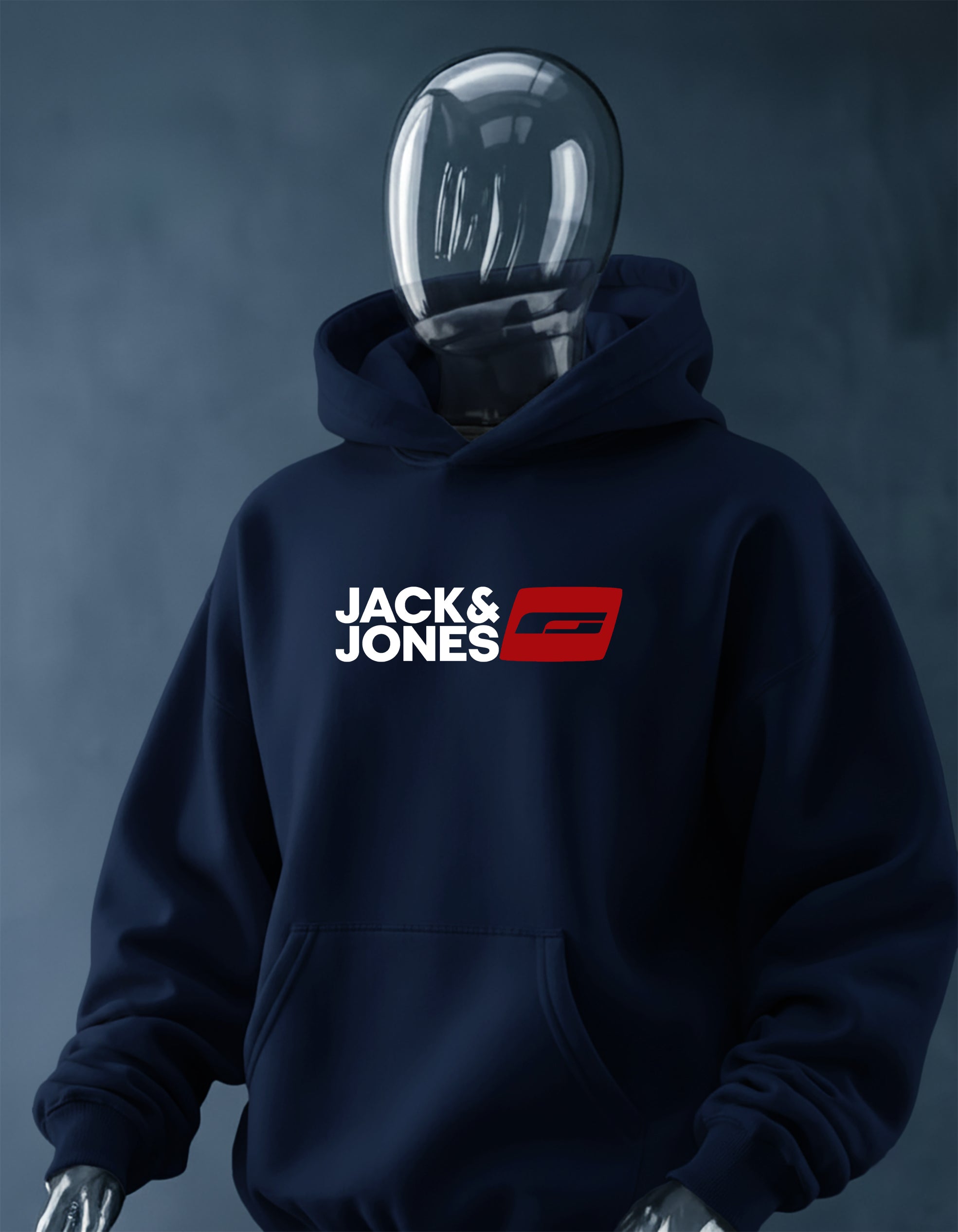 Jack & Jones New Printed oversized Hoodie
