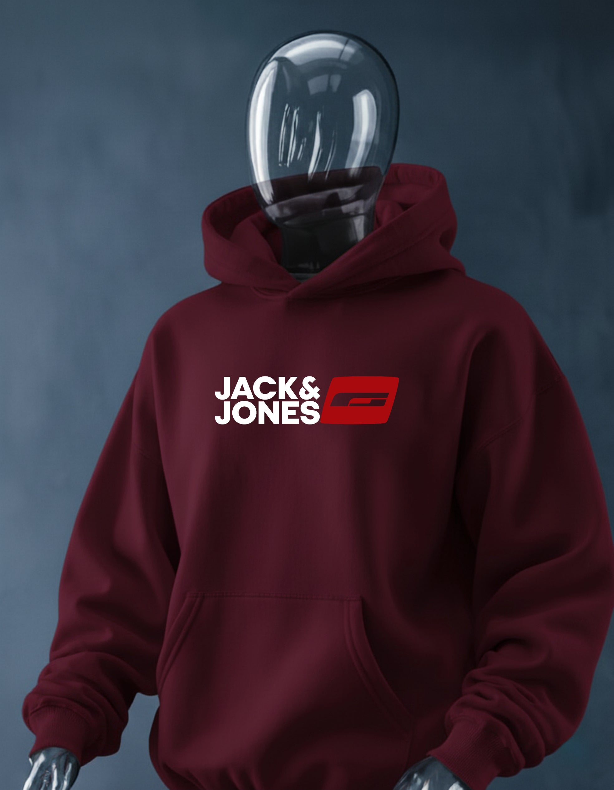 Jack & Jones New Printed oversized Hoodie