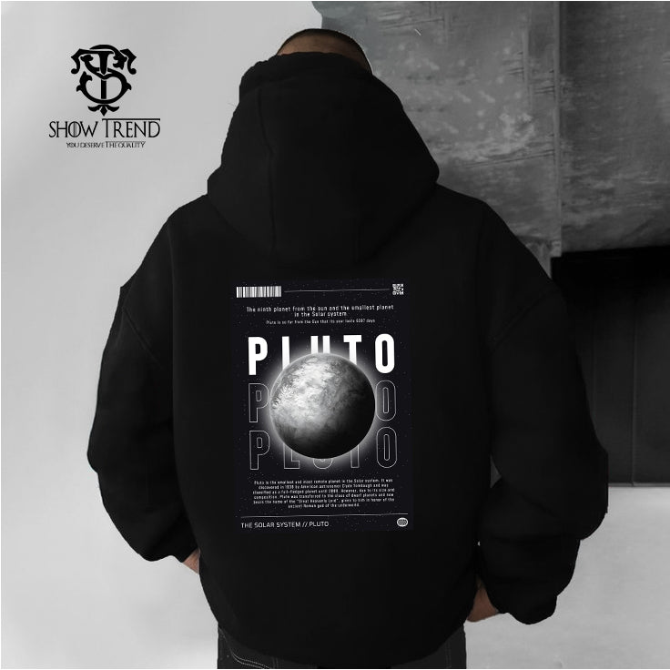 Pluto Printed oversized Hoodie