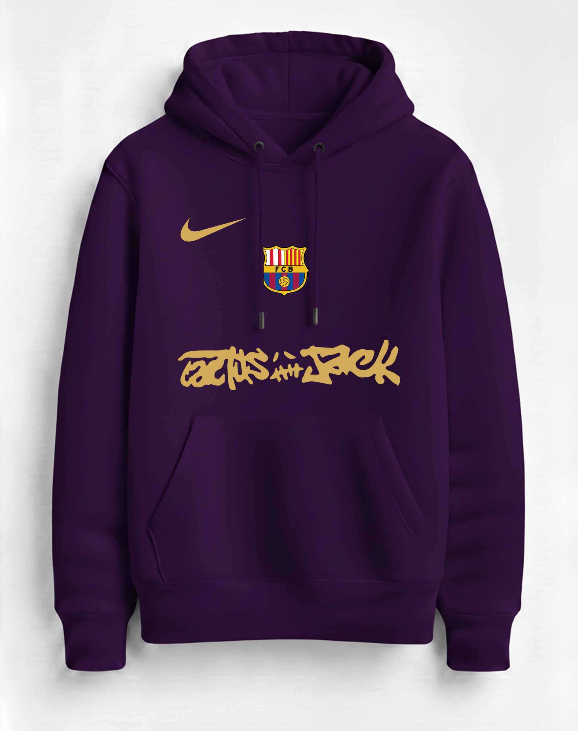 Barcelona Regular printed Hoodie