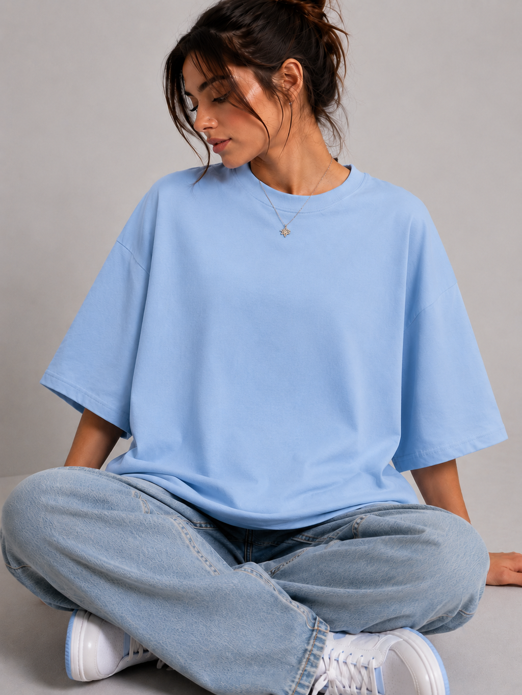 Basic Oversize T-shirt printed (Girls)