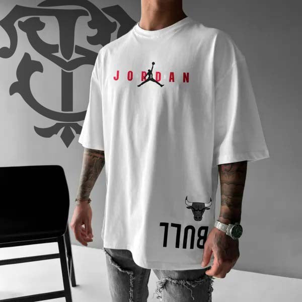 BULLS Oversize boulevard jersey