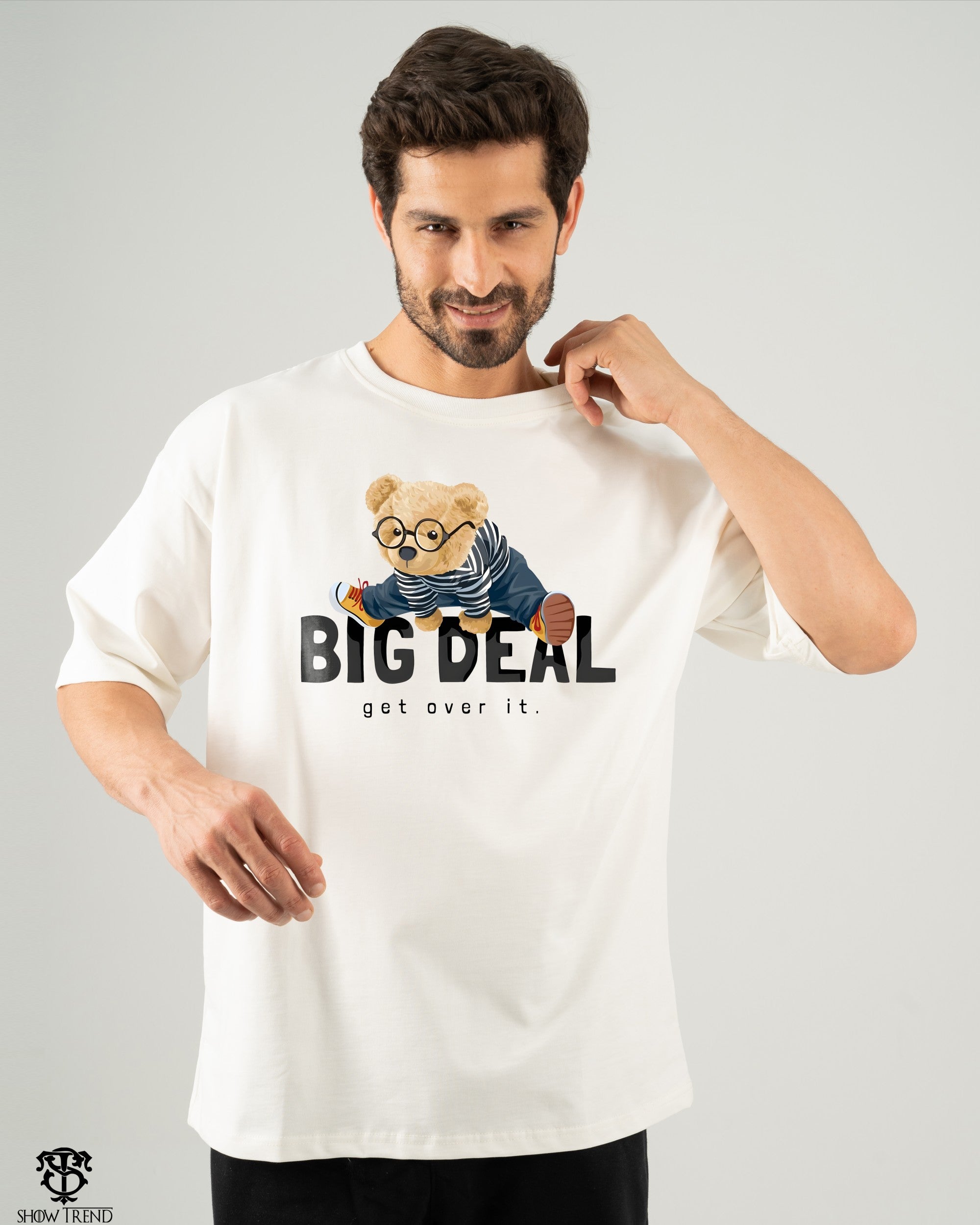 BIG DEAL Oversize bolivar printed