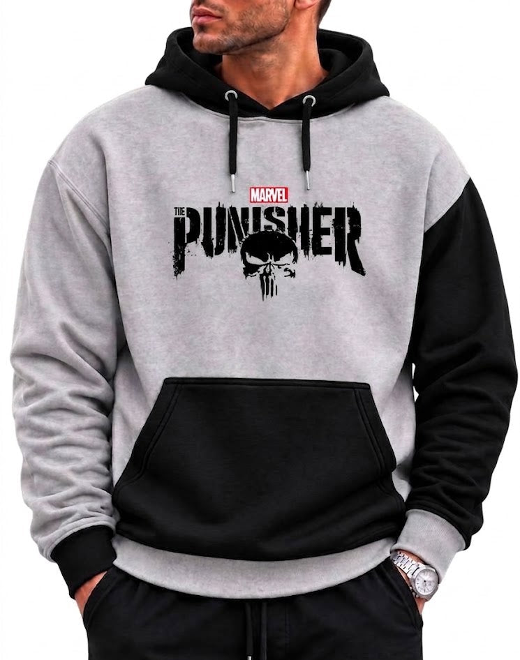 Punisher - Printed Regular Winter Hoodie