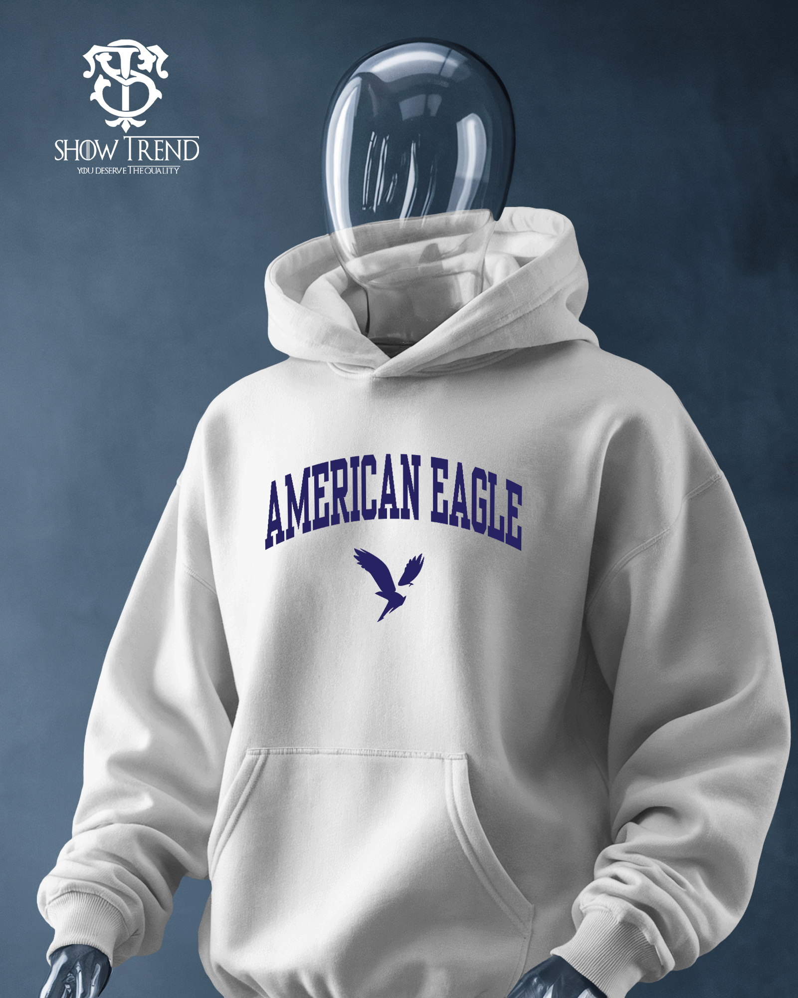 American Eagle Printed oversized Hoodie