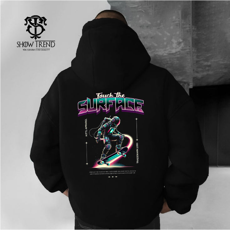 Surface Printed oversized Hoodie