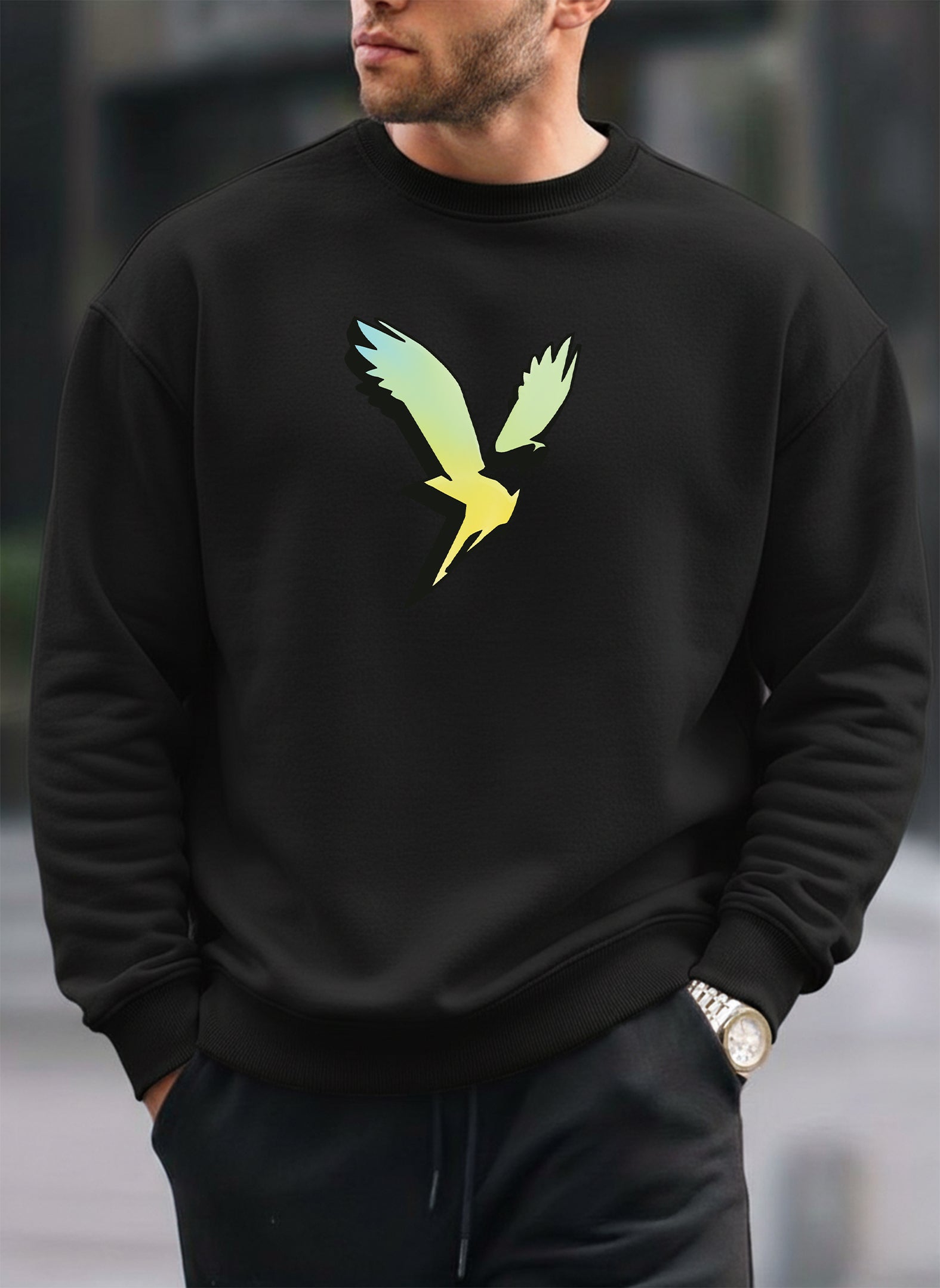 American Eagle oversized round sweatshirt