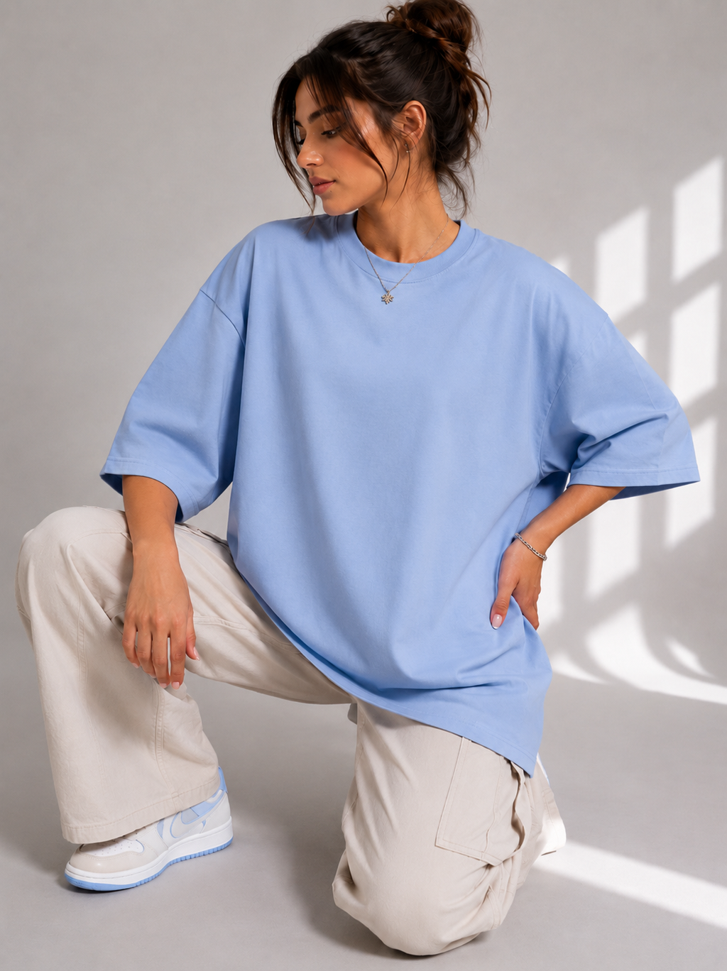 Basic Oversize T-shirt printed (Girls)