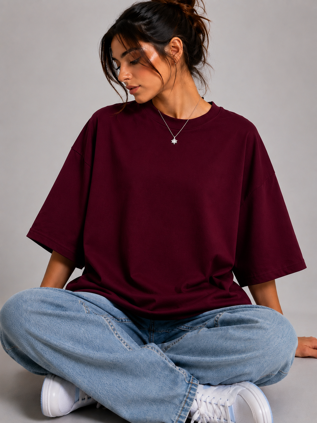 Basic Oversize T-shirt printed (Girls)