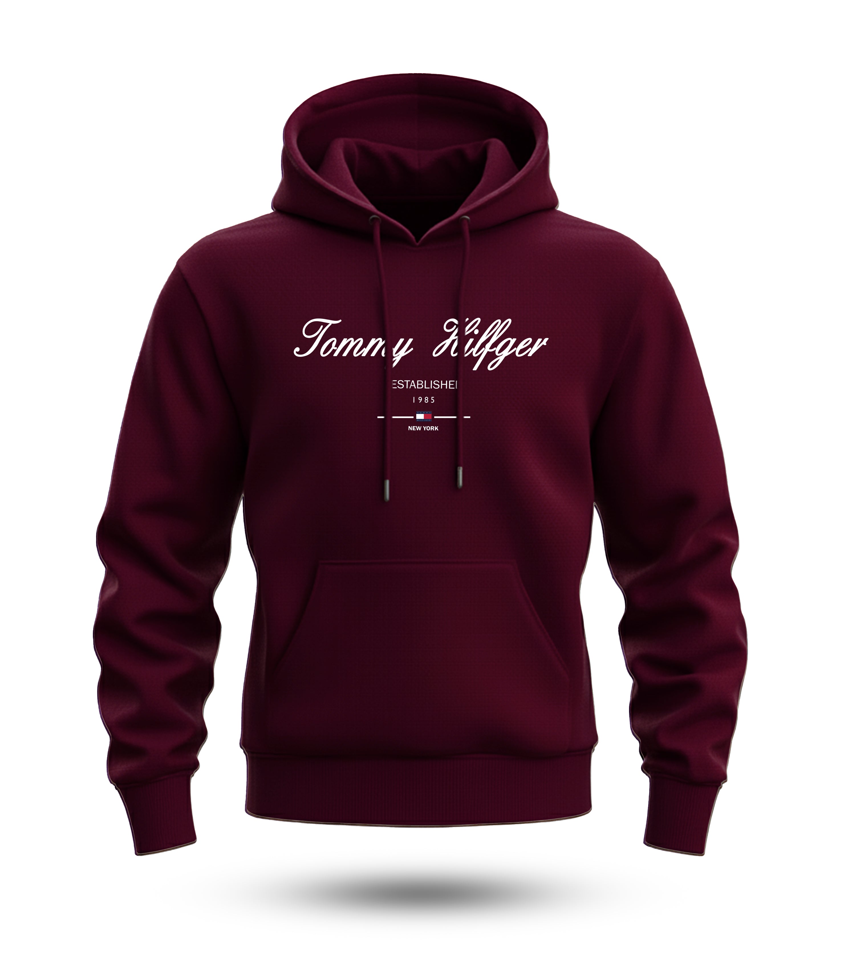 New Tommy Hilfiger Regular Printed Hoodie