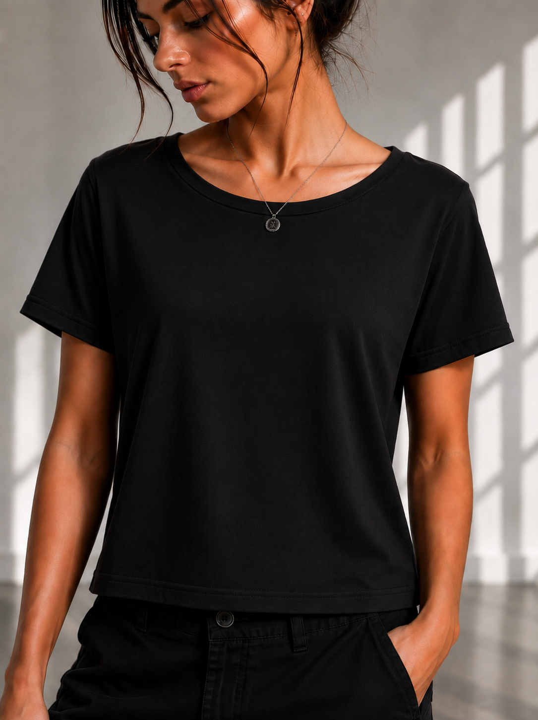Basic Cropped women T-shirt