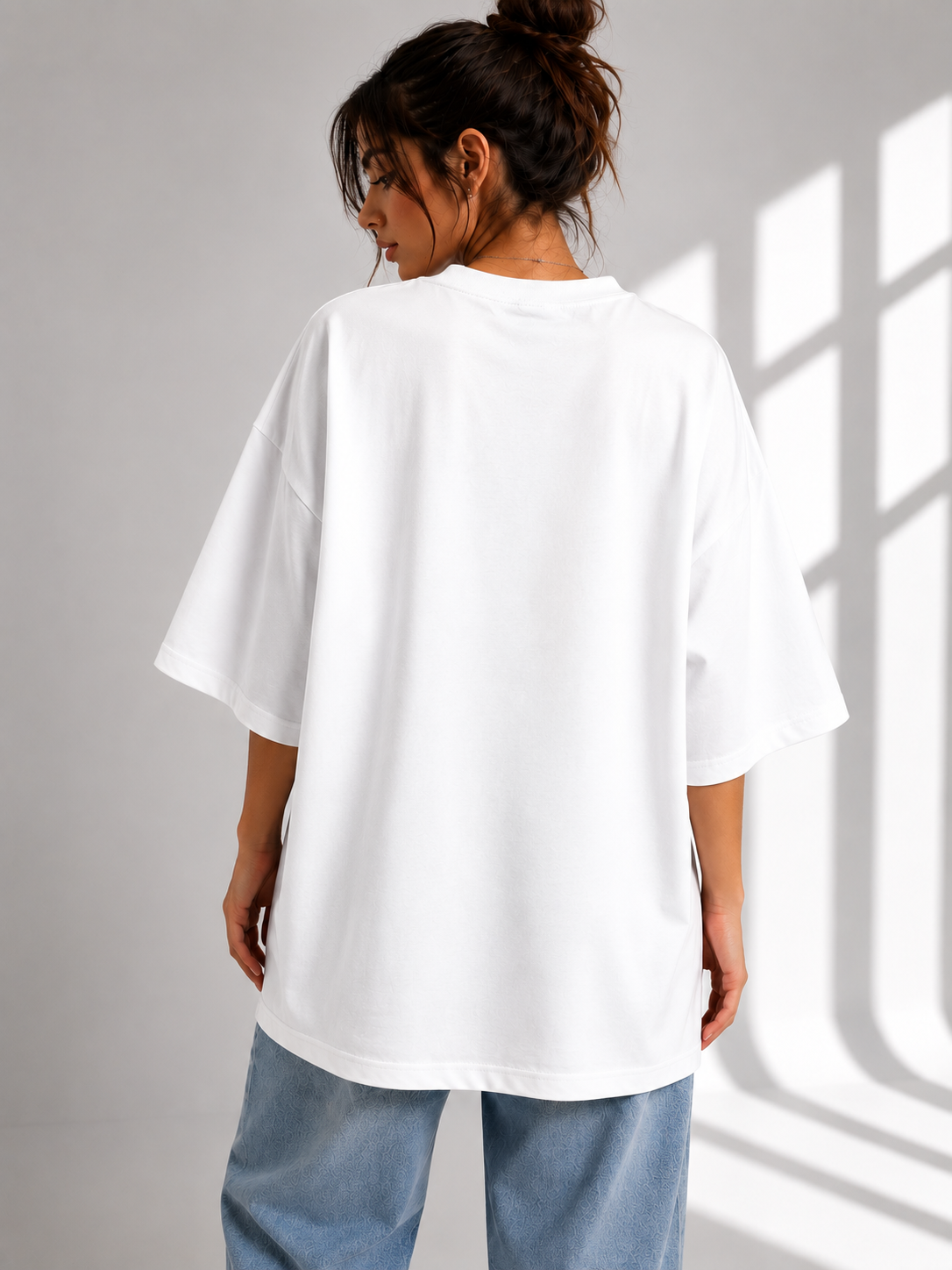 Basic Oversize T-shirt printed (Girls)