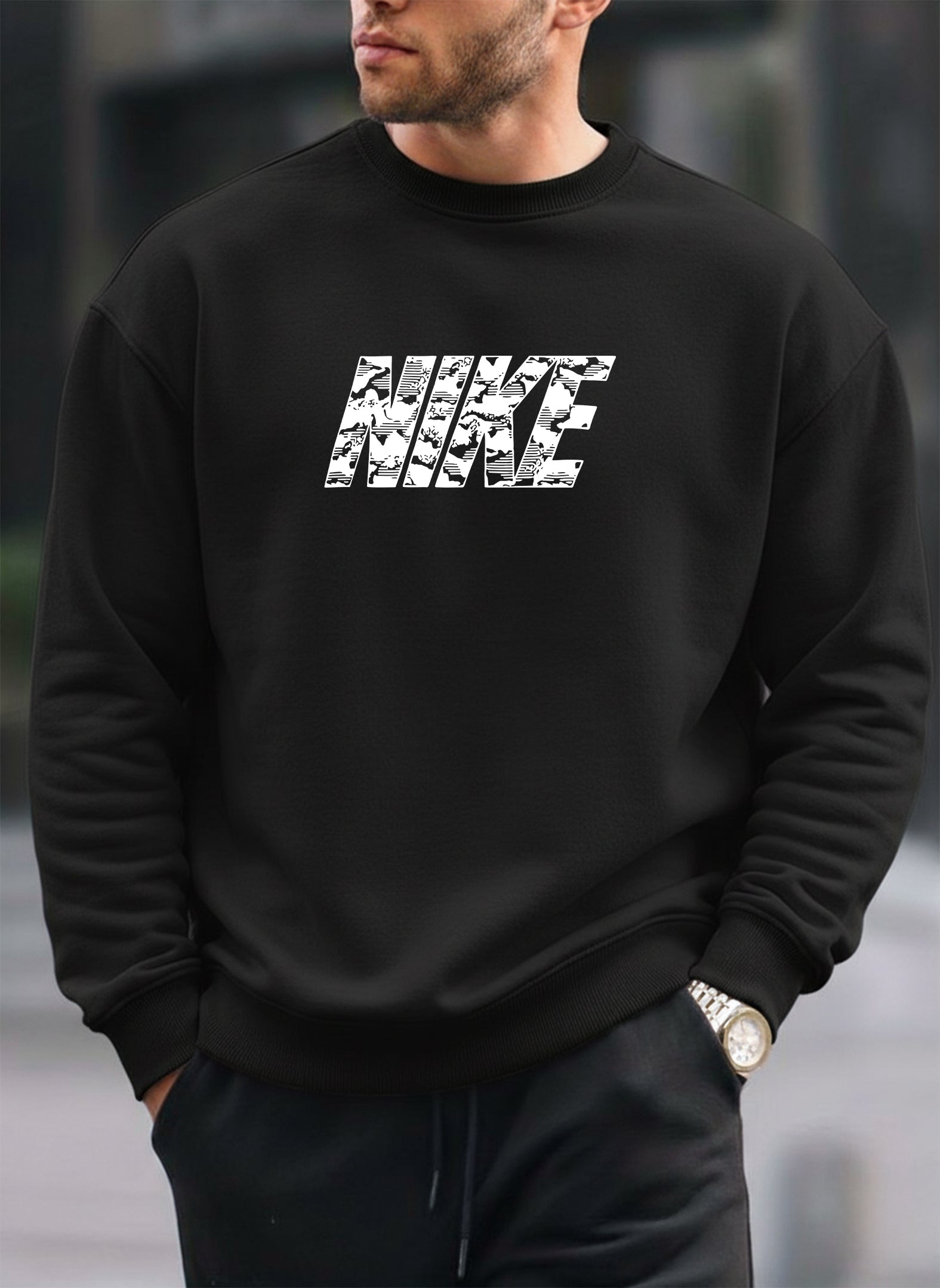 New Nike oversized round sweatshirt