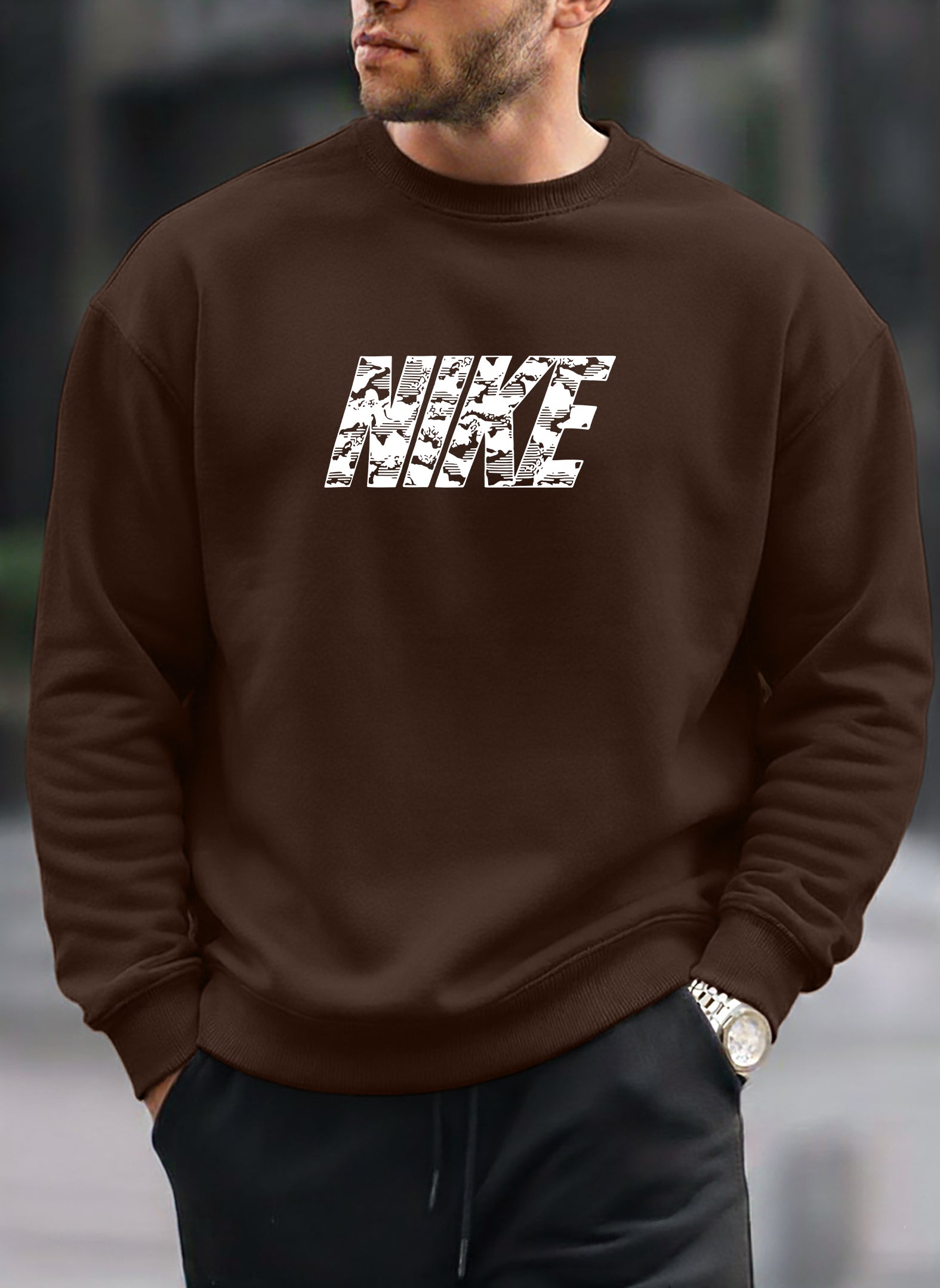 New Nike oversized round sweatshirt