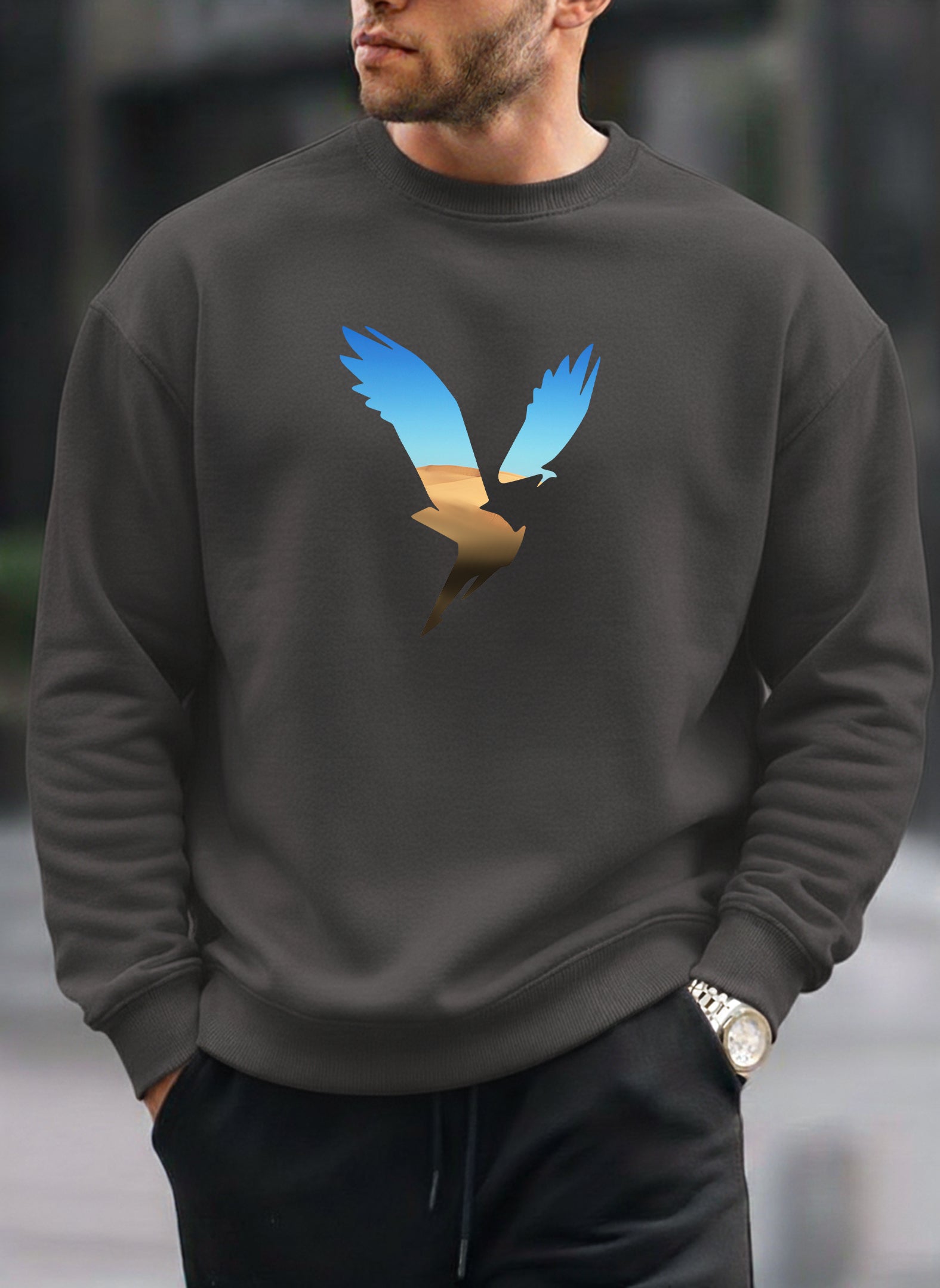 American eagle Cool oversized round sweatshirt