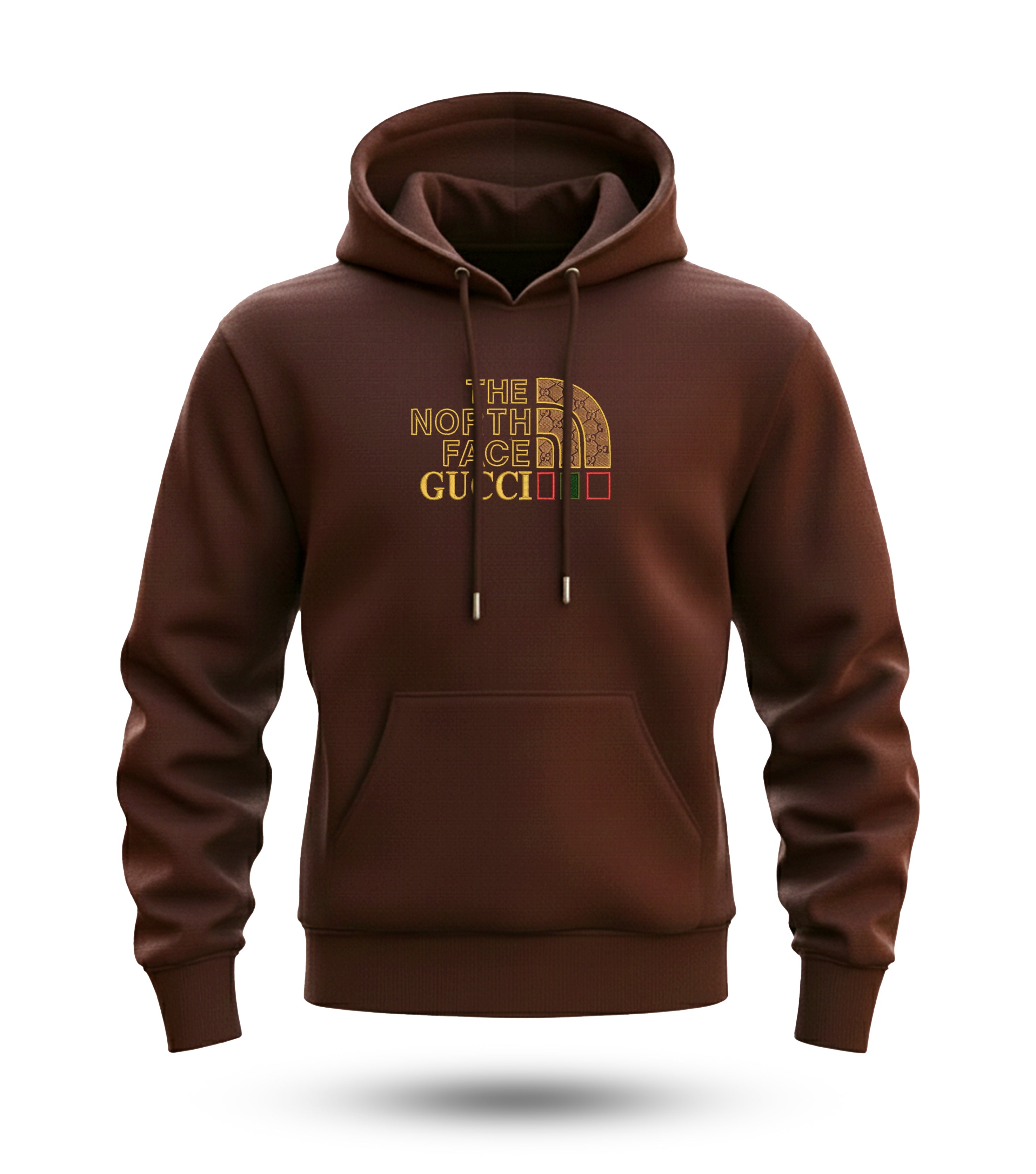 The North Face & Gucci Regular Embroidered Hoodie