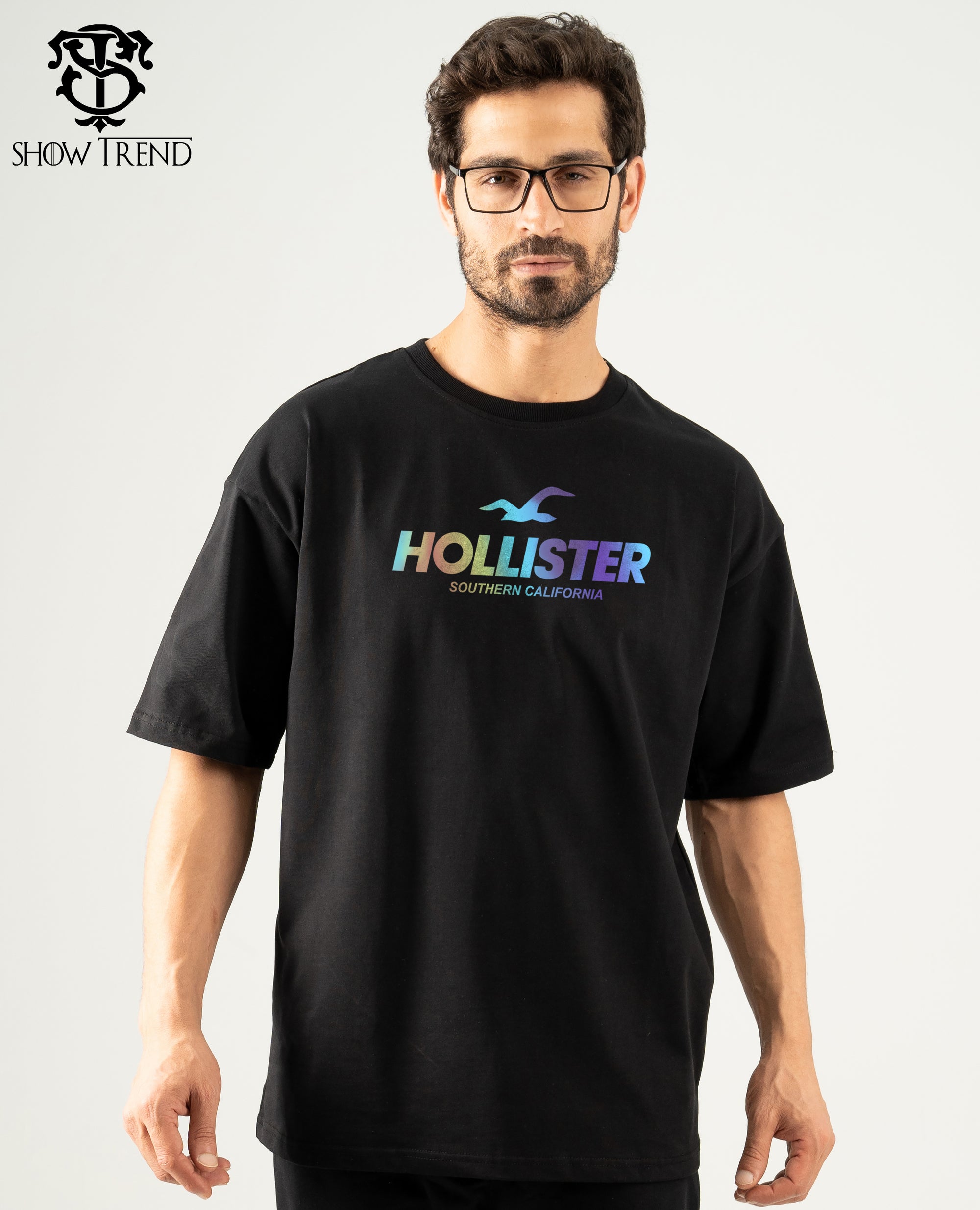 Hollister Over size bolivar printed