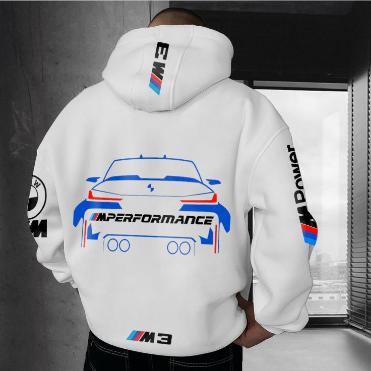 BMW oversize Printed Hoodie