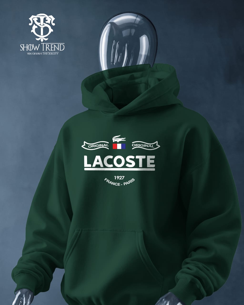 LACOSTE Oversize&Printed Hoodie