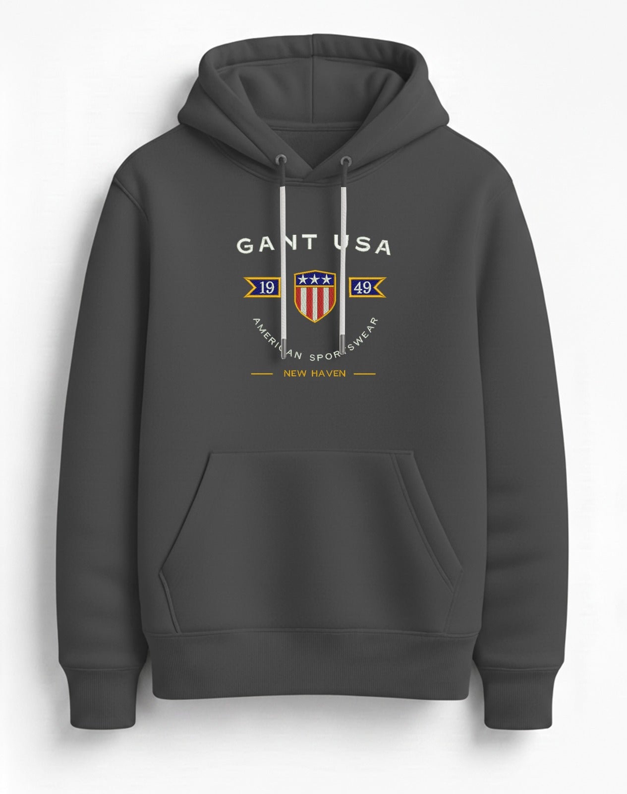 GANT Regular Embroidered Hoodie