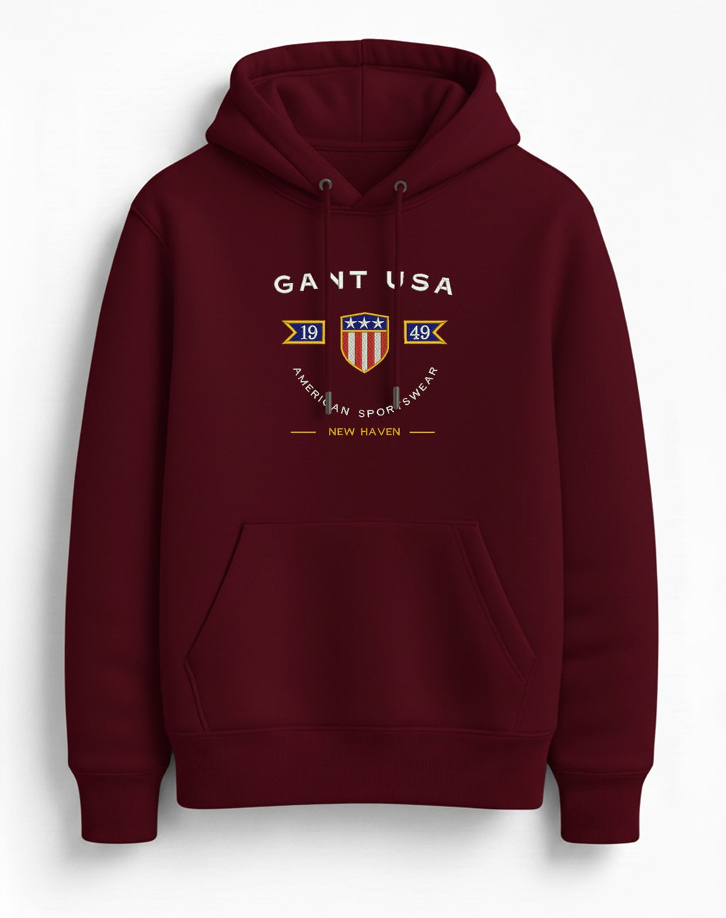 GANT Regular Embroidered Hoodie