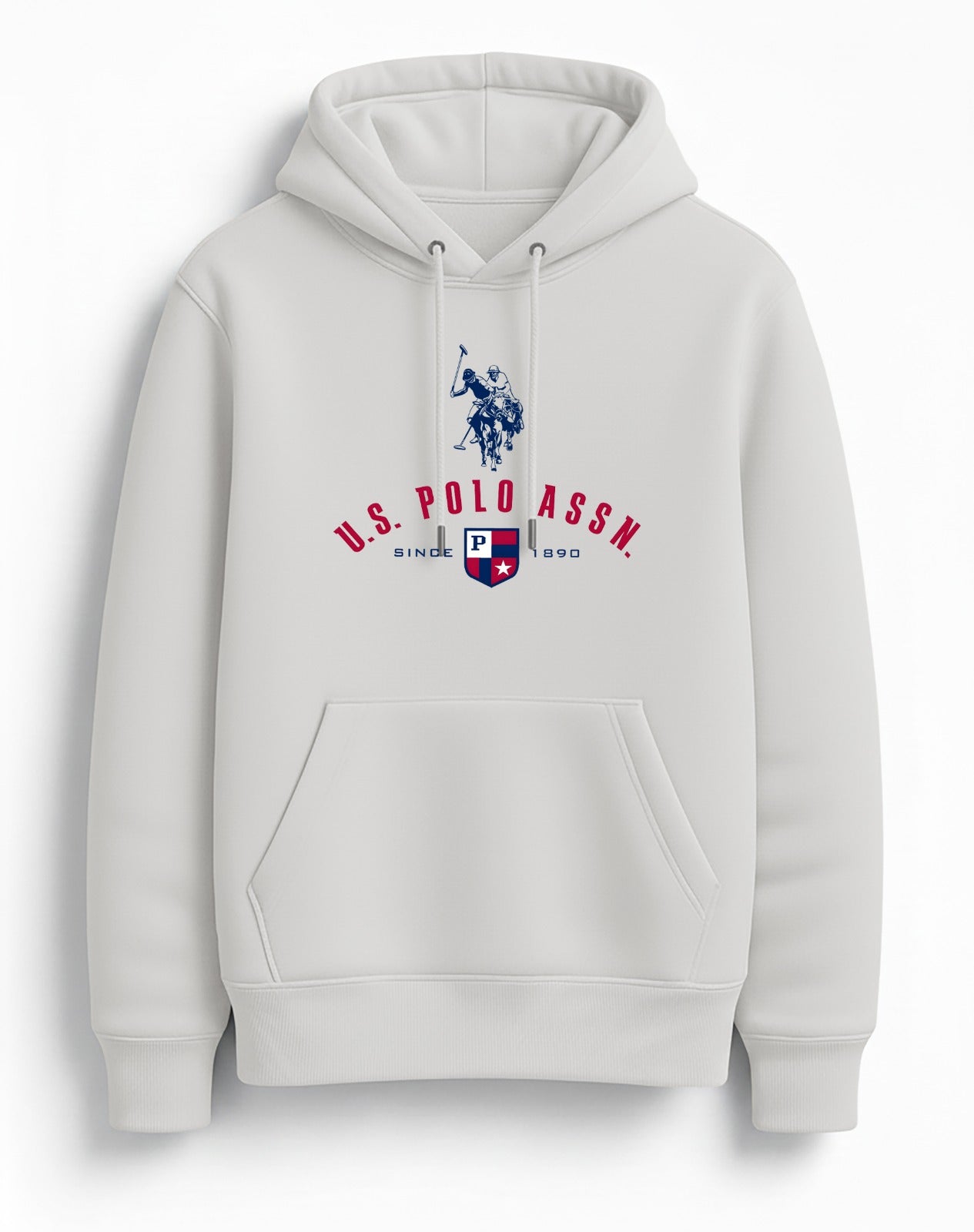 Polo Regular Printed Hoodie