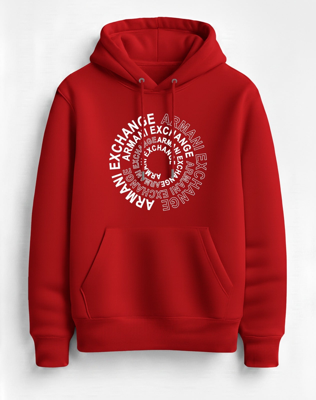 Armani Exchange Regular Printed Hoodie