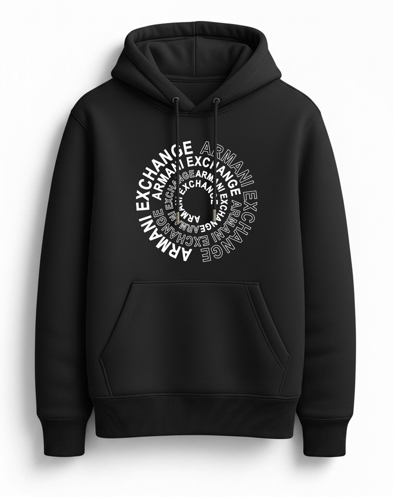 Armani Exchange Regular Printed Hoodie