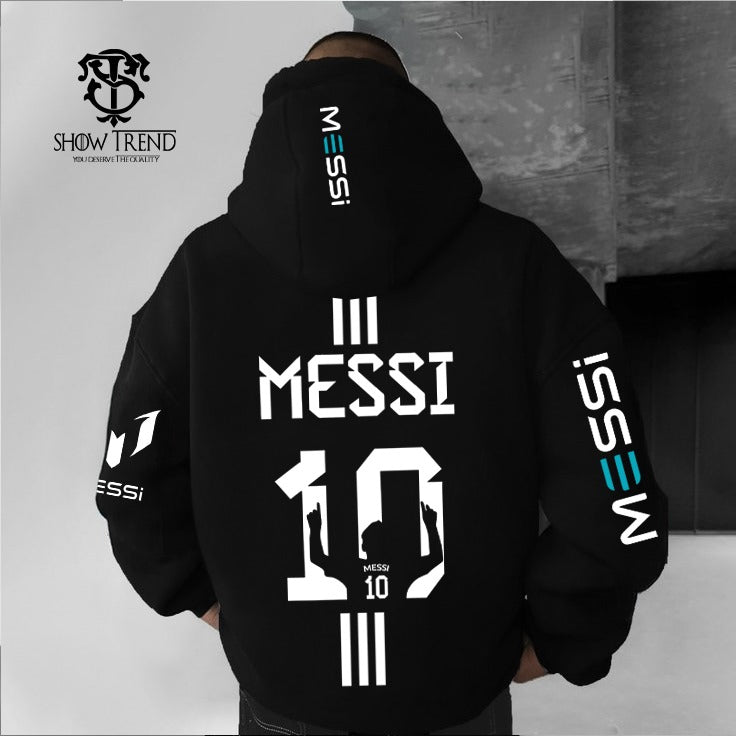 Messi Printed oversized Hoodie