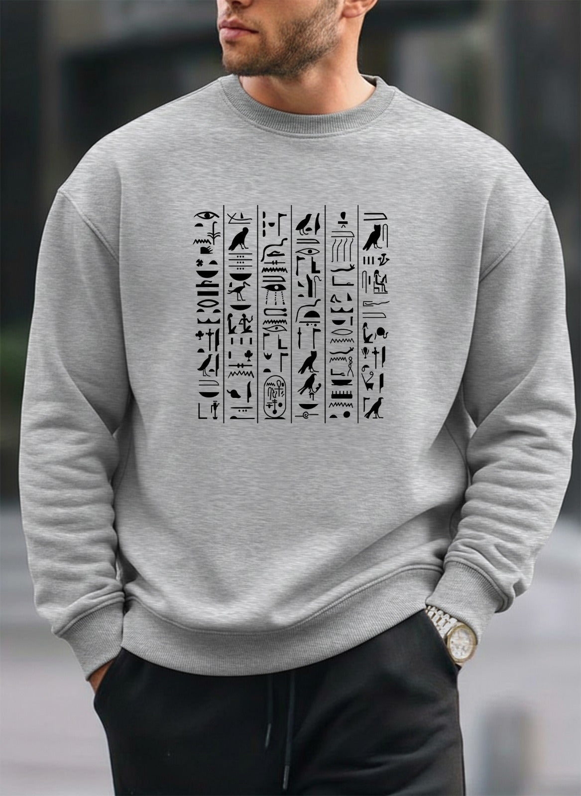 ancient oversized round sweatshirt