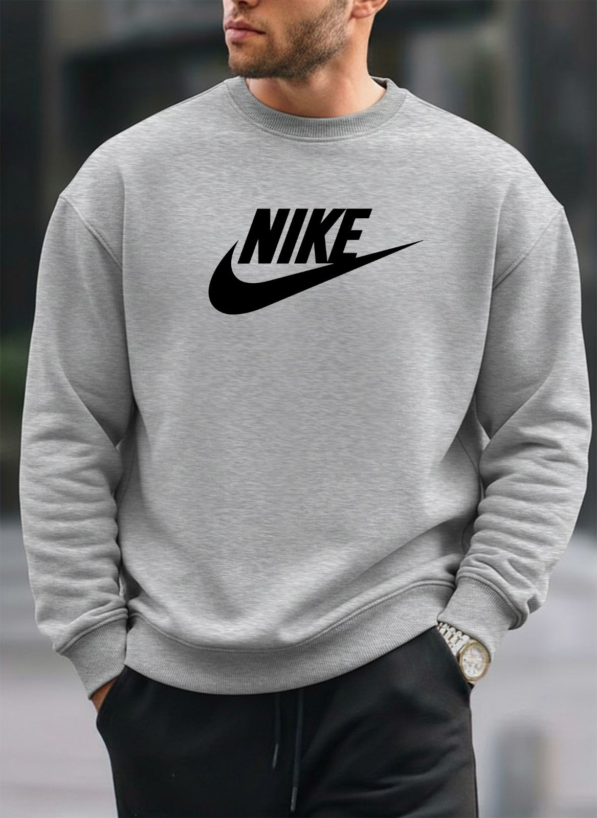 Nike oversized round sweatshirt