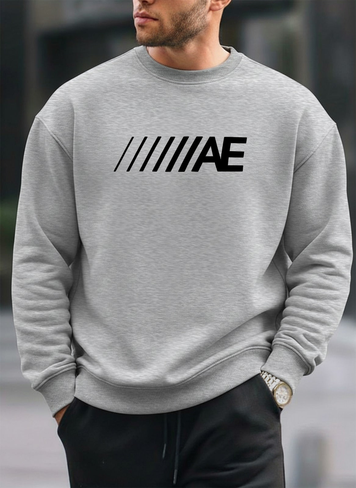 new American Eagle oversized round sweatshirt