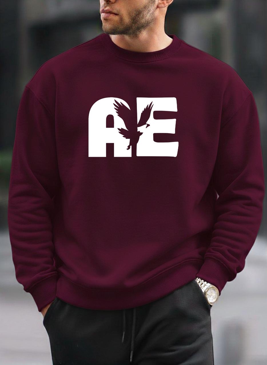 American Eagle new oversized round sweatshirt