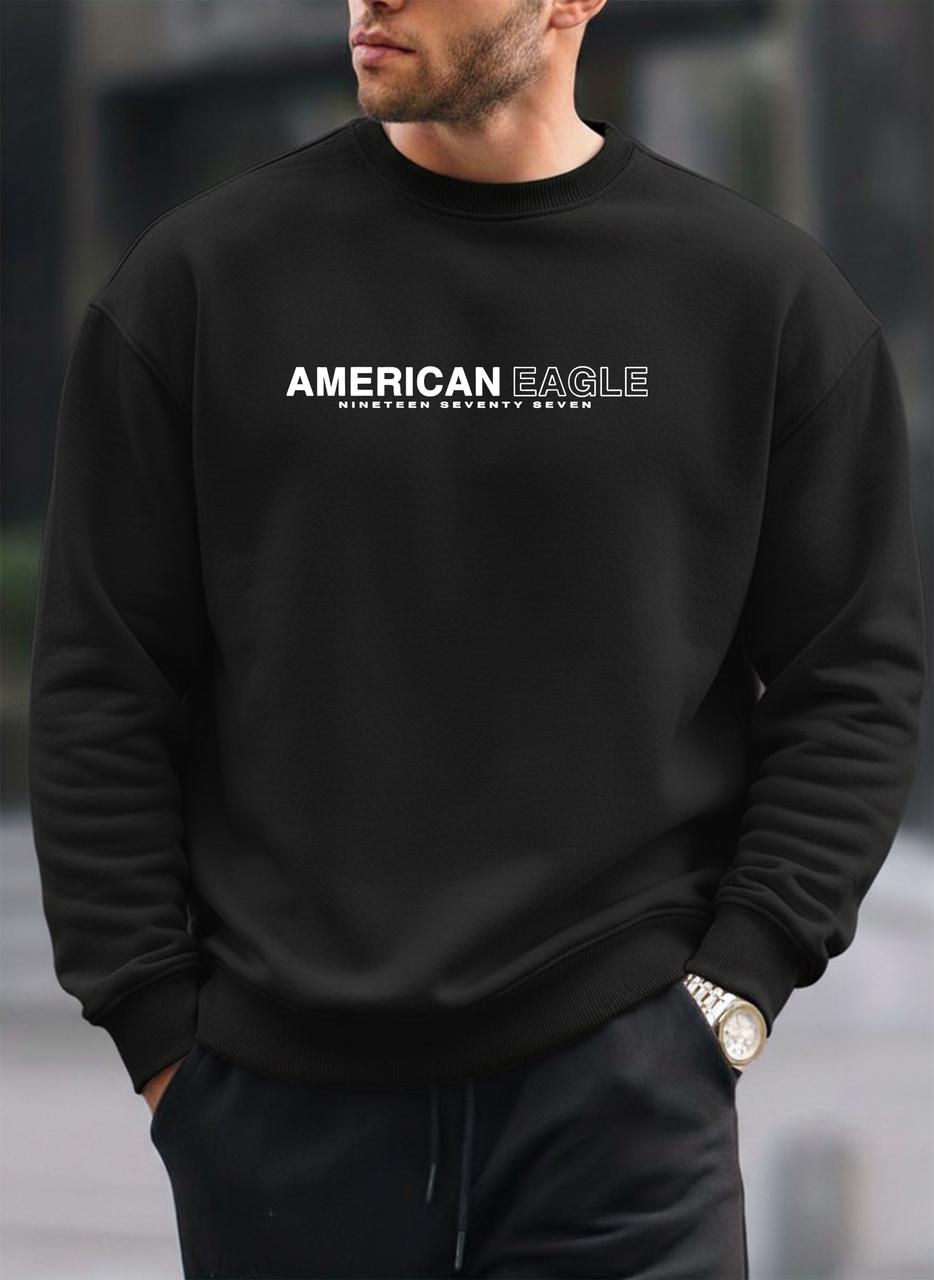 American Eagle oversized round sweatshirt