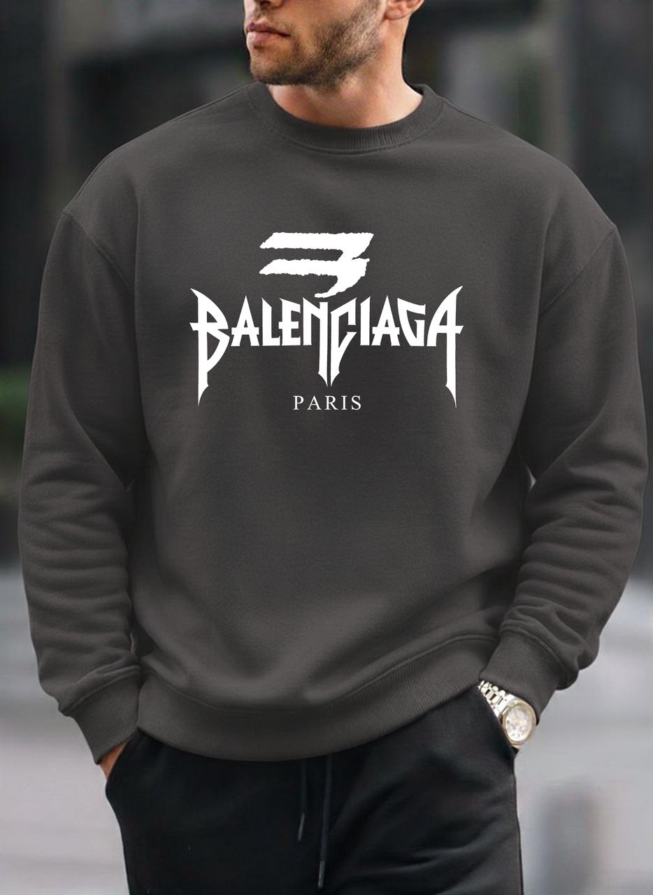 Balenciaga oversized round sweatshirt