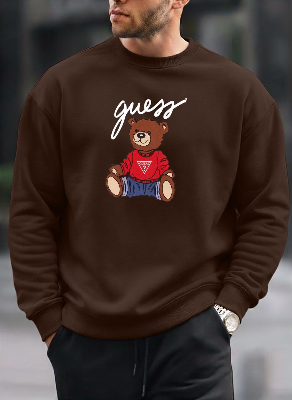 New Guess oversized round sweatshirt