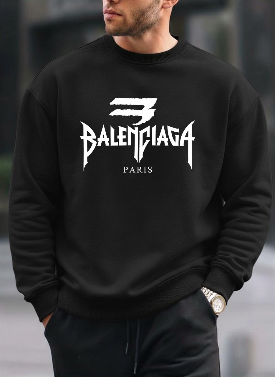Balenciaga oversized round sweatshirt