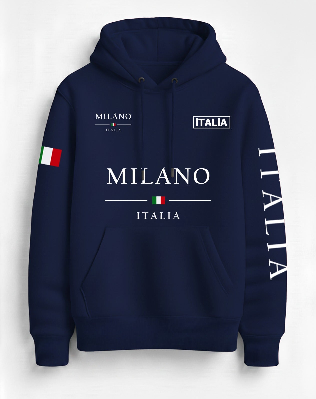 New Milano Regular printed Hoodie