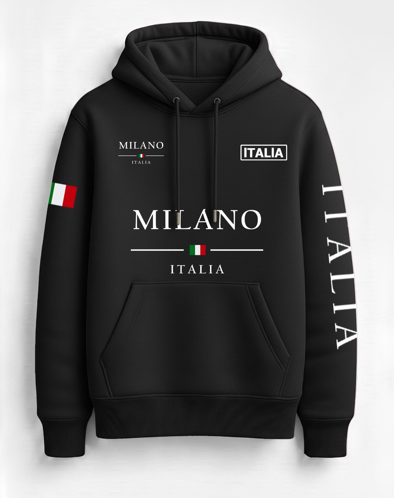 New Milano Regular printed Hoodie