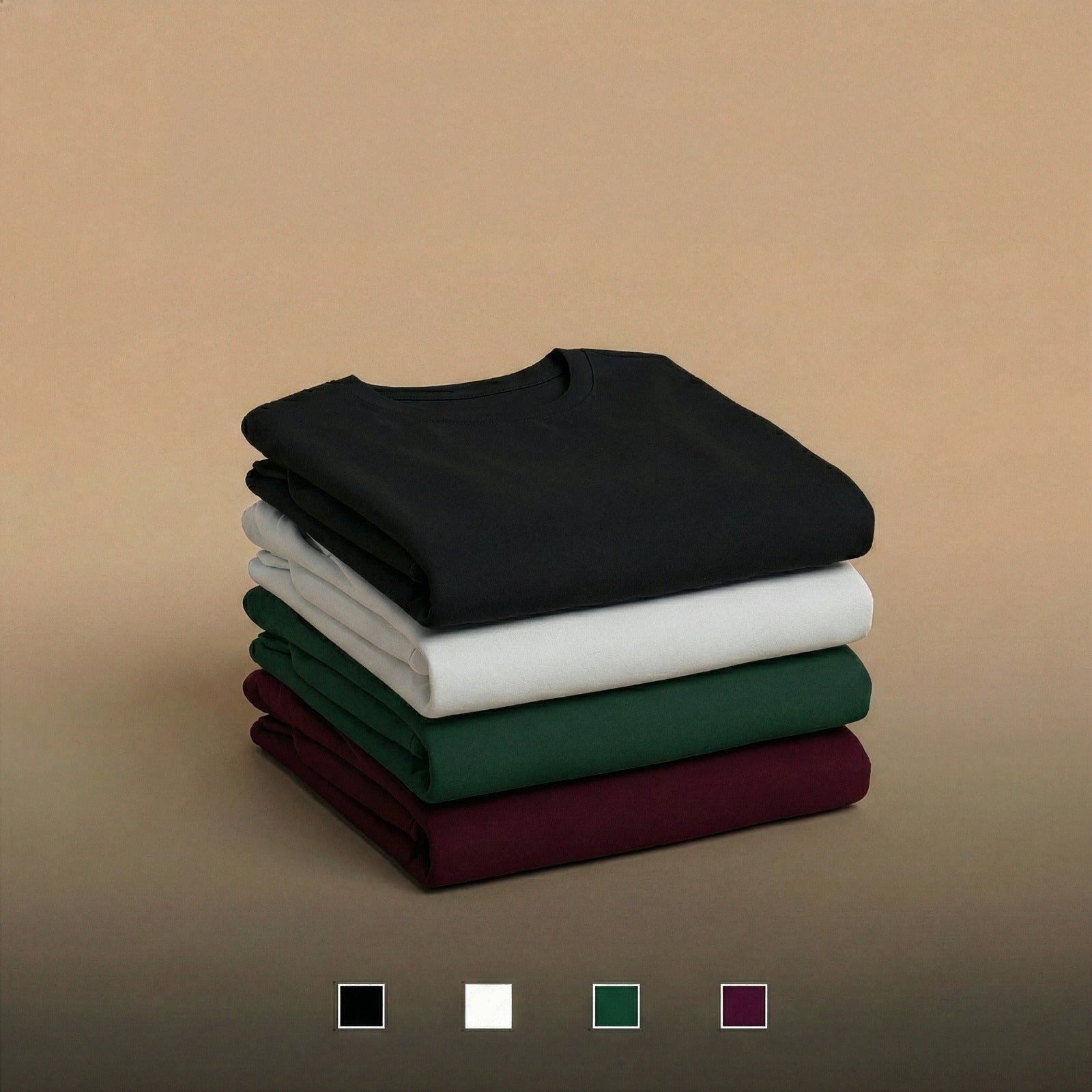 Regular Basic T-shirts 4 Colors